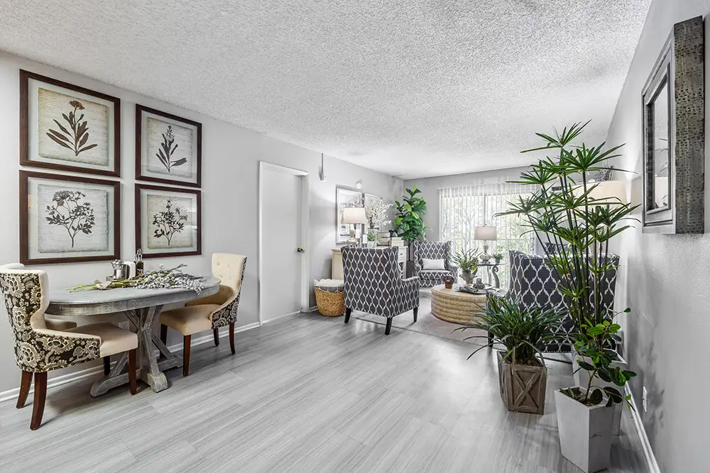 Living Room & Dining Room